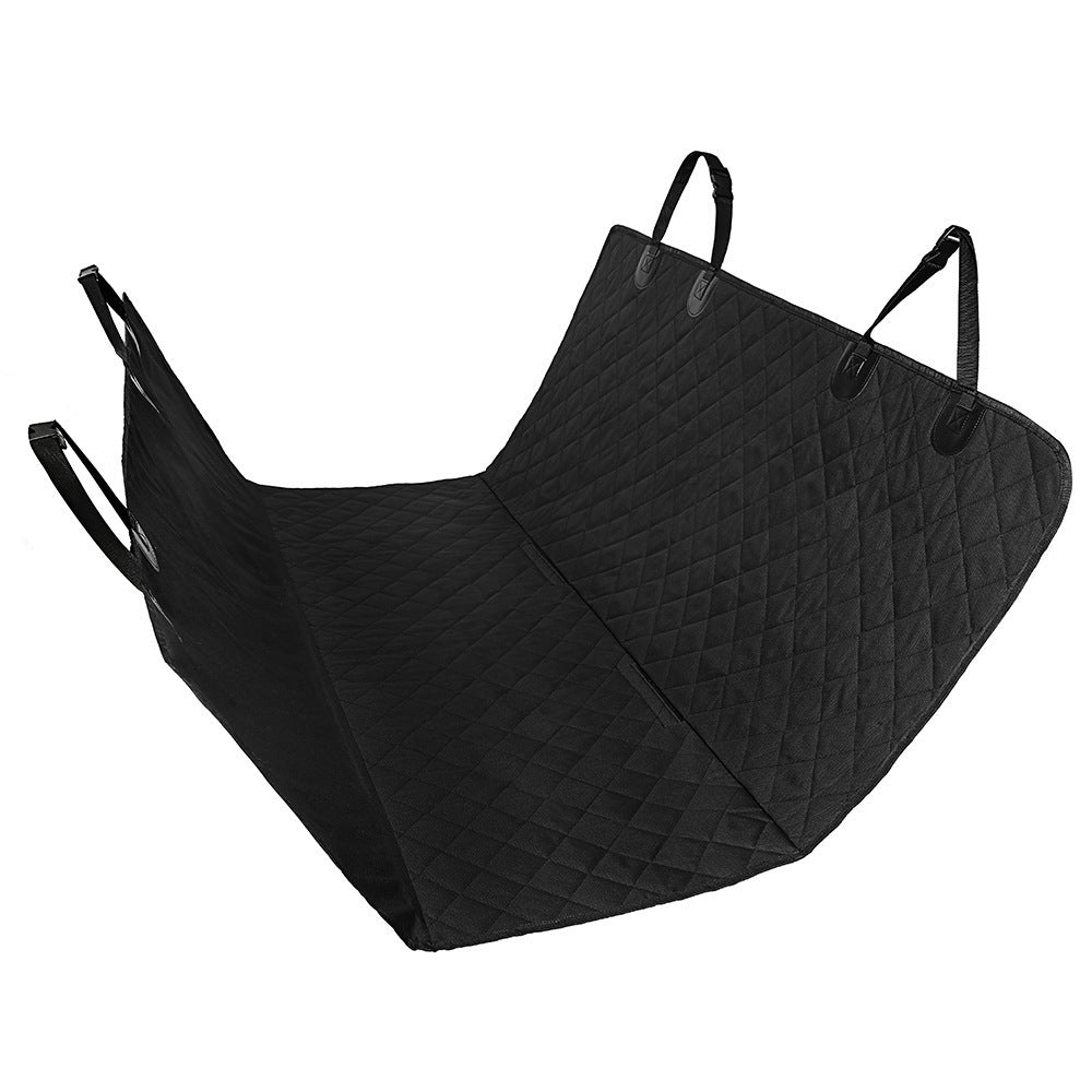 Funda de Asiento de Coche para Perros – Impermeable, con Ventana de Malla y Bolsillos de Almacenaje
