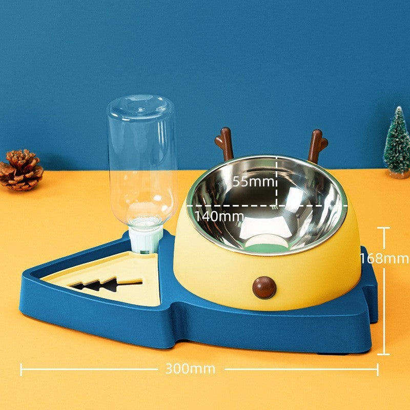 Comedero Lento Antiahogo para Perros – Con Bandeja de Agua Desmontable