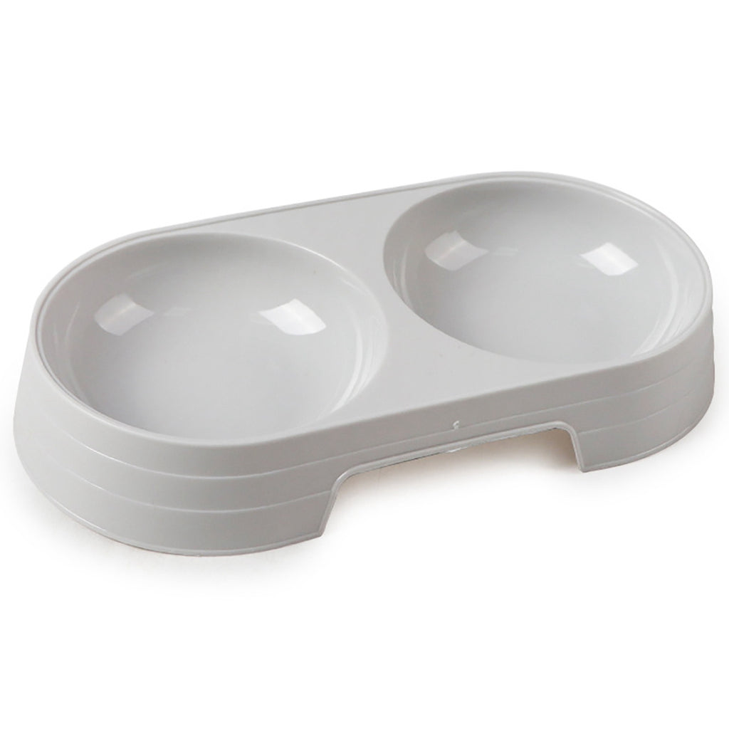Comedero Doble “Twin Bowl” – Ideal para Gatos Pequeños