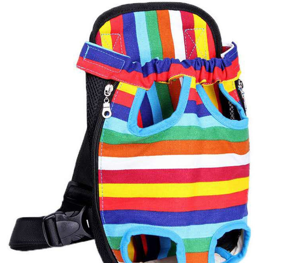 Mochila Portátil para Perros – Cómoda, Ventilada y Segura para Viajes y Paseos