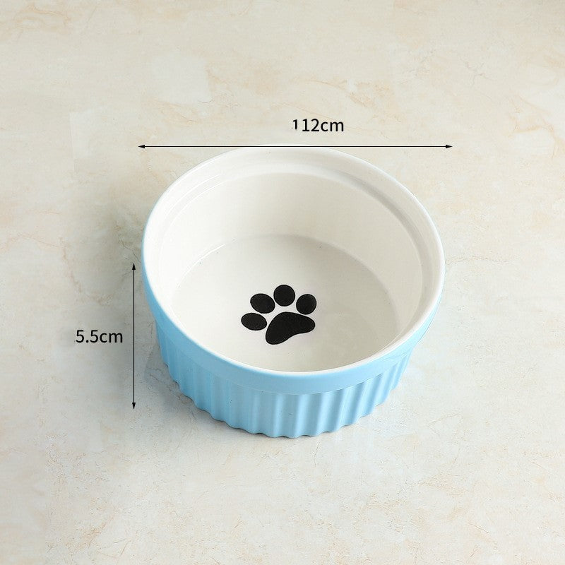 Comedero “Cuello Feliz” Antiestrés – Elevado y Ergonómico para Gatos