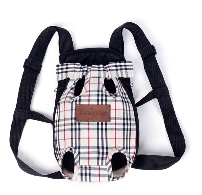 Mochila Portátil para Perros – Cómoda, Ventilada y Segura para Viajes y Paseos