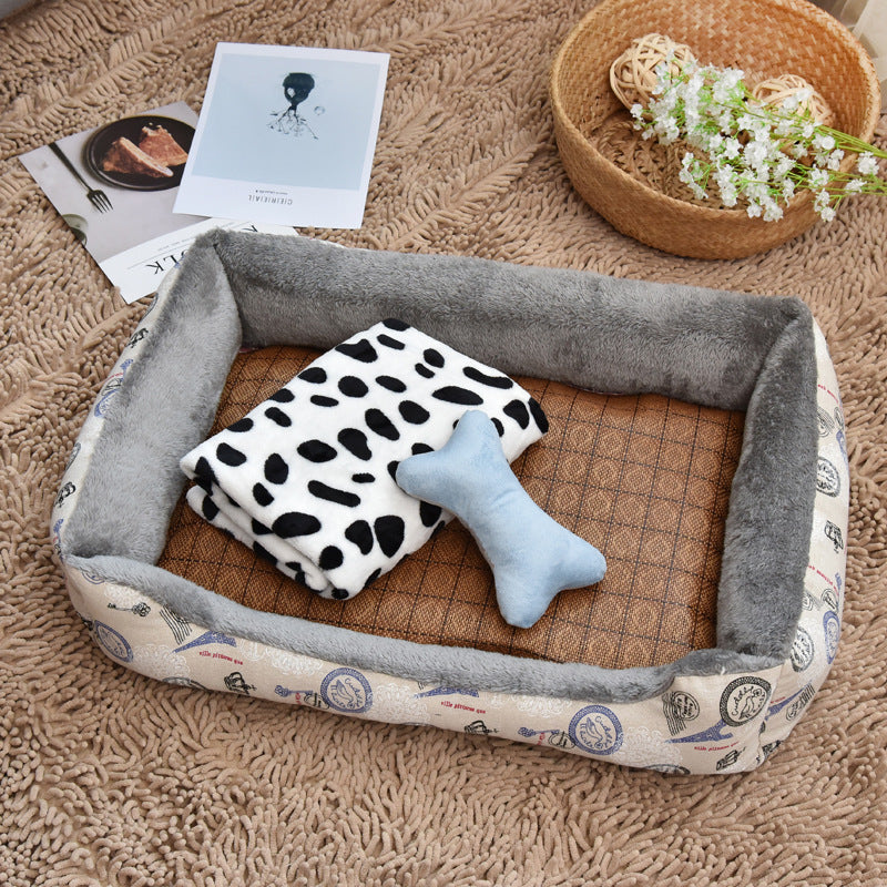Cucha “Wooden Kennel” para Perros y Gatos – Estilo Casita Interior & Exterior, Ideal para Todos los Tamaños