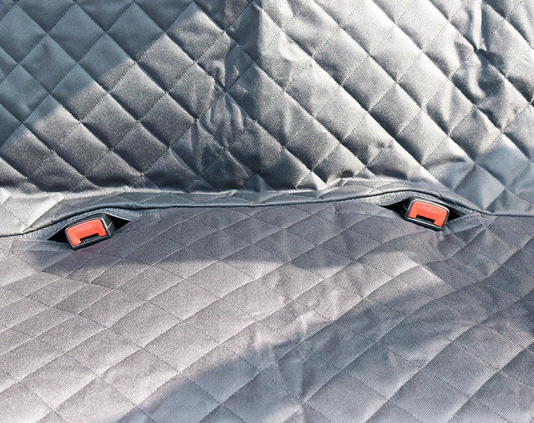 Funda de Asiento de Coche para Perros – Impermeable, con Ventana de Malla y Bolsillos de Almacenaje