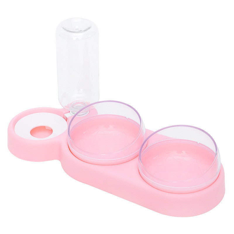 Dispensador Automático “Gravity Duo” – Comida e Hidratación sin Electricidad para Gatos