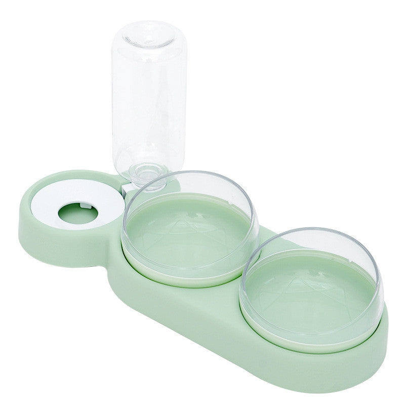 Dispensador Automático “Gravity Duo” – Comida e Hidratación sin Electricidad para Gatos