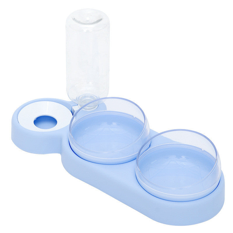 Dispensador Automático “Gravity Duo” – Comida e Hidratación sin Electricidad para Gatos