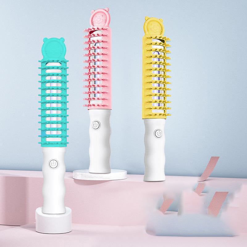 Cepillo Electrónico para Perros con Ozono – Reduce el Mal Olor y el Pelo Suelto