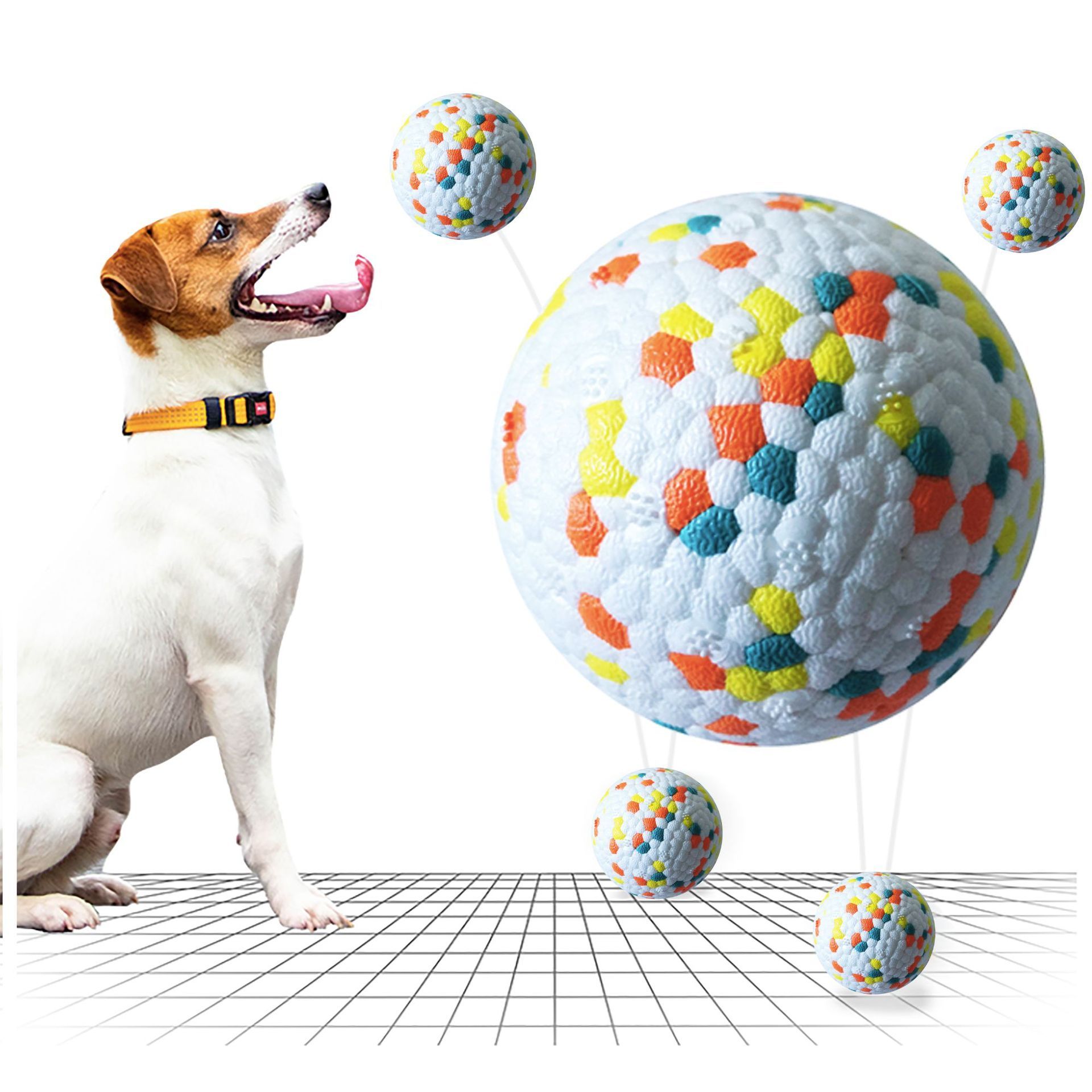 Mordedor “Pelota Molar ETPU” – Juguete Interactivo para Perros de Todos los Tamaños
