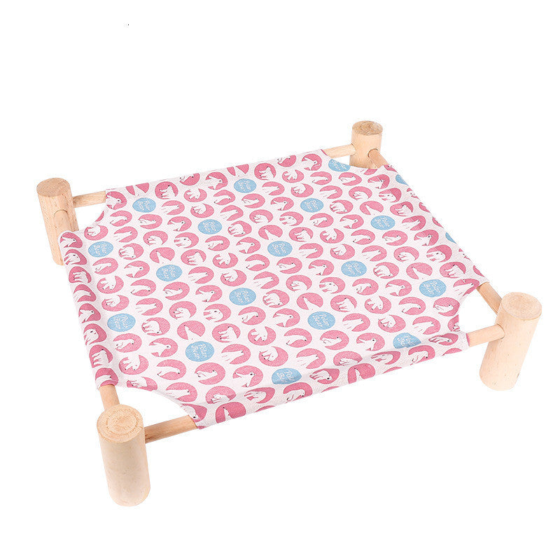 ️ Cama para Perros de Madera – Modelo “Pet Camping Bed”
