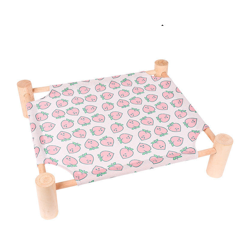 ️ Cama para Perros de Madera – Modelo “Pet Camping Bed”