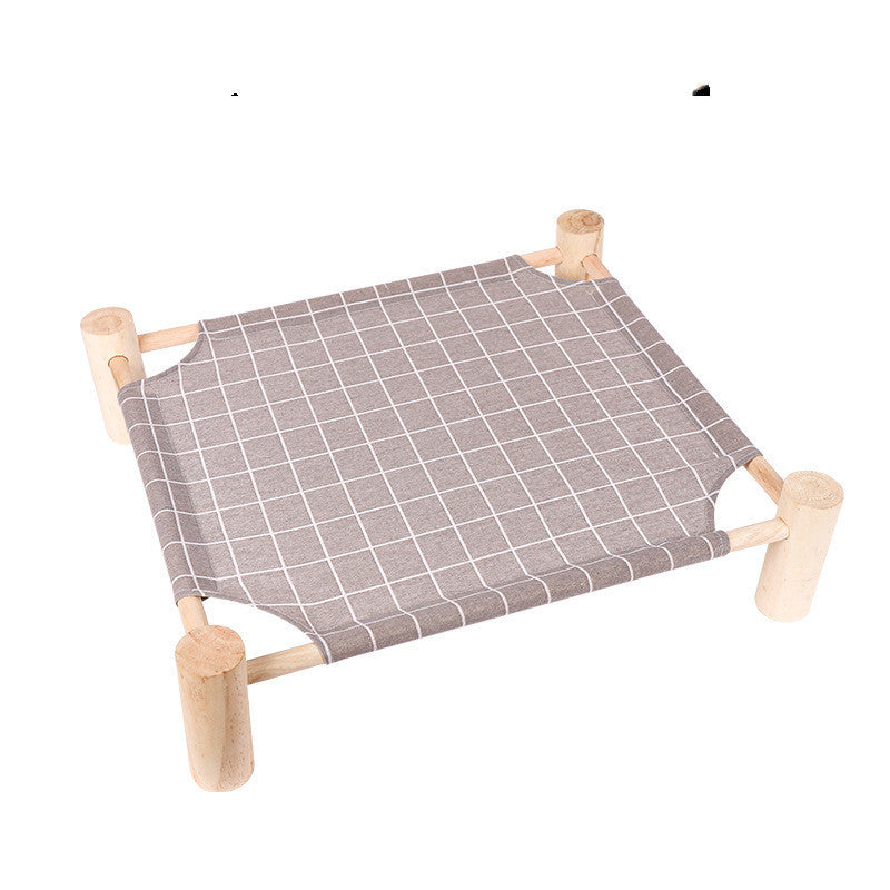 ️ Cama para Perros de Madera – Modelo “Pet Camping Bed”