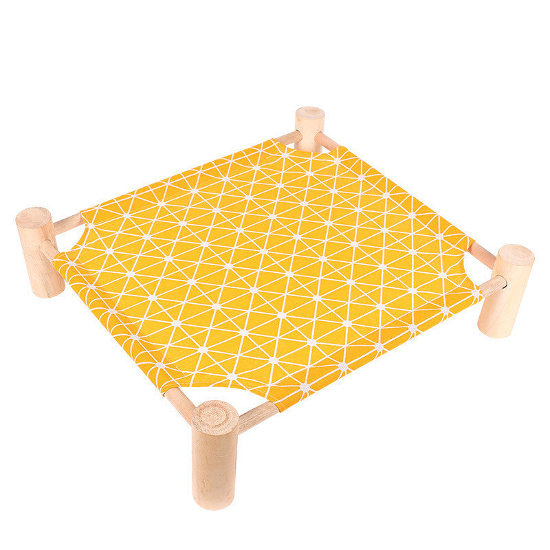 ️ Cama para Perros de Madera – Modelo “Pet Camping Bed”