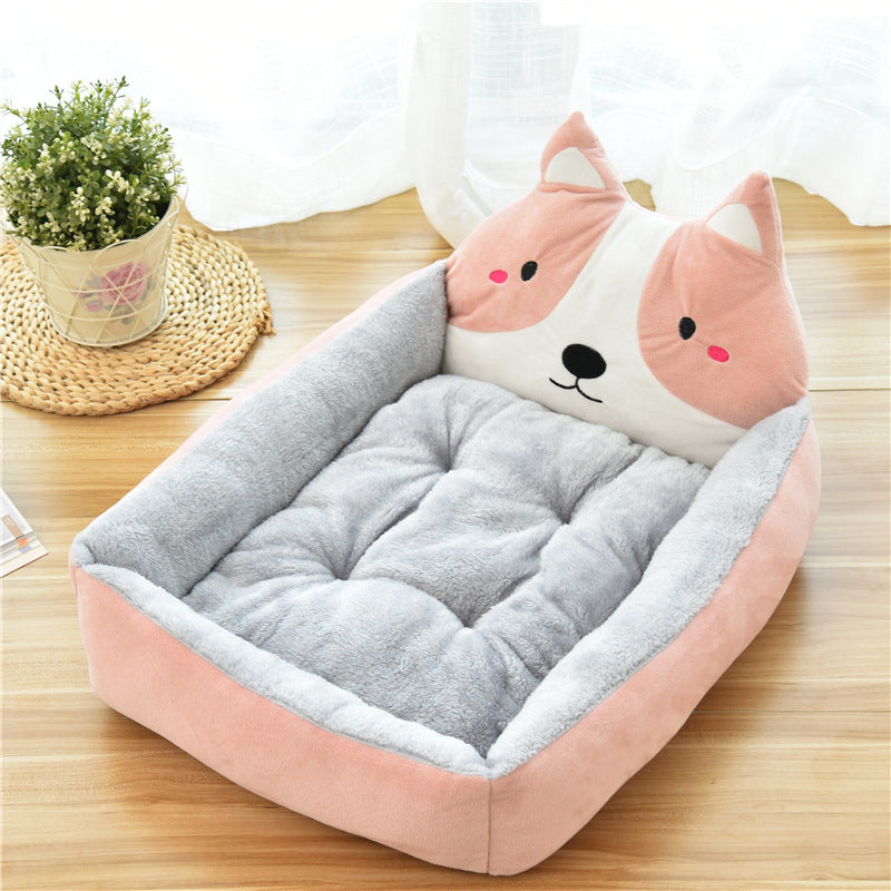 Cama “Soft Fleece Nest” – Cálida, Acogedora y Disponible en 7 Colores