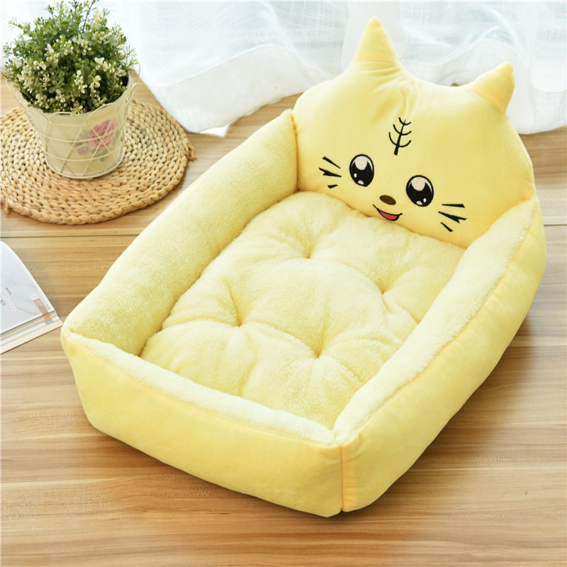 Cama “Soft Fleece Nest” – Cálida, Acogedora y Disponible en 7 Colores