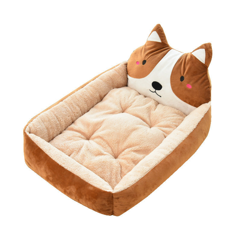 Cama “Soft Fleece Nest” – Cálida, Acogedora y Disponible en 7 Colores