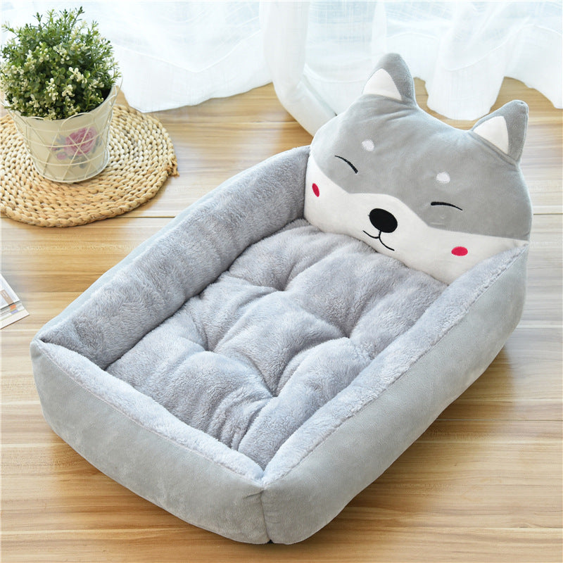 Cama “Soft Fleece Nest” – Cálida, Acogedora y Disponible en 7 Colores