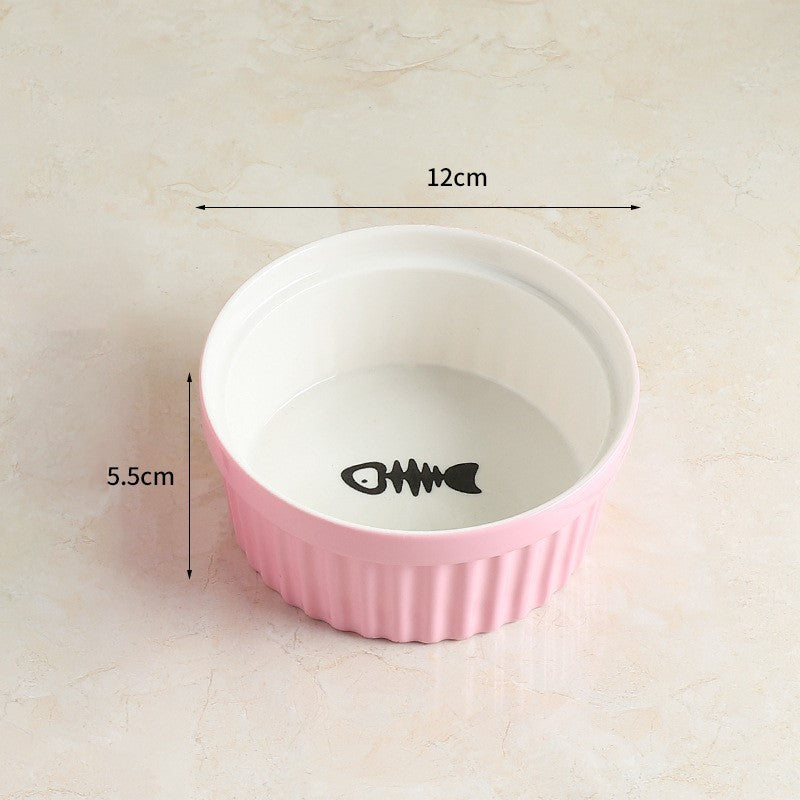 Comedero “Cuello Feliz” Antiestrés – Elevado y Ergonómico para Gatos