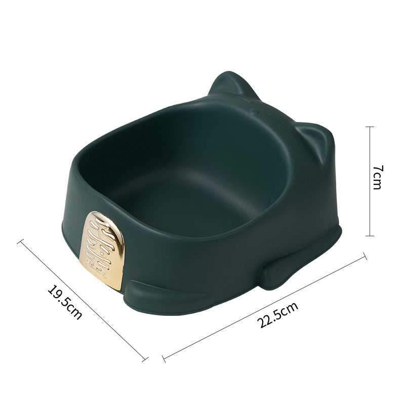 Comedero Elevado Antiahogo “NeckGuard” – Salud y Comodidad para Gatos