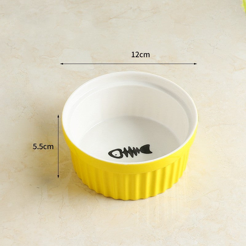 Comedero “Cuello Feliz” Antiestrés – Elevado y Ergonómico para Gatos