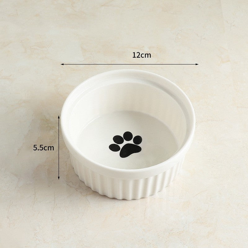 Comedero “Cuello Feliz” Antiestrés – Elevado y Ergonómico para Gatos