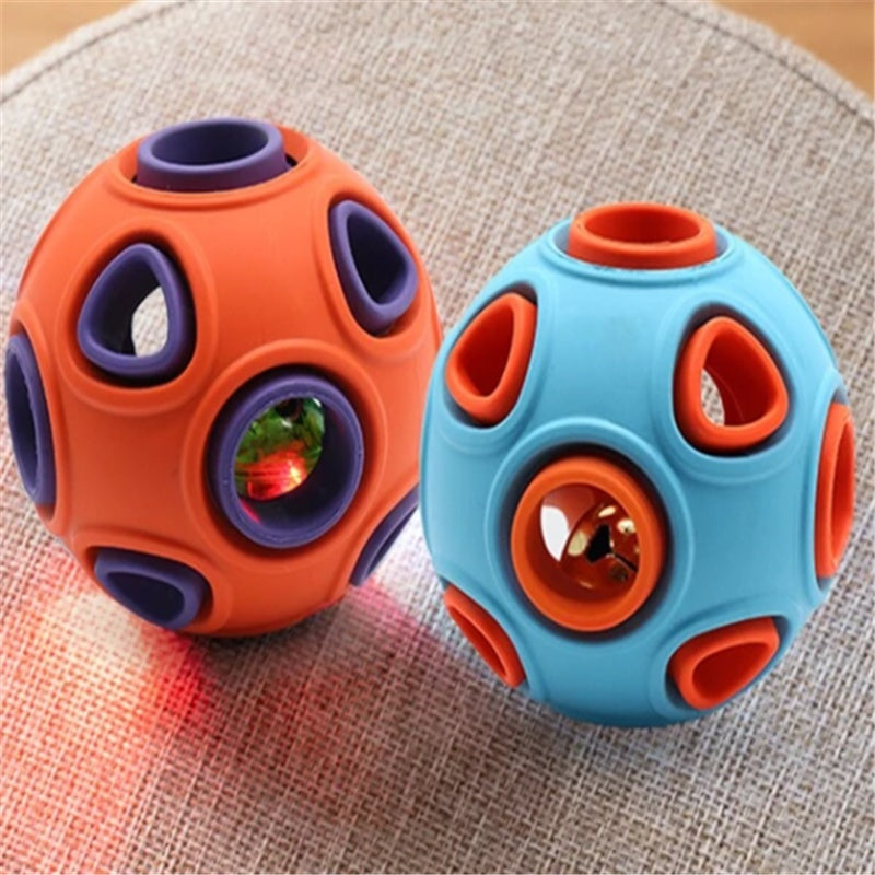 Mordedor “Pelota LED Sonora” – Interactiva, Brillante y Voluminosa para Perros de Todos los Tamaños