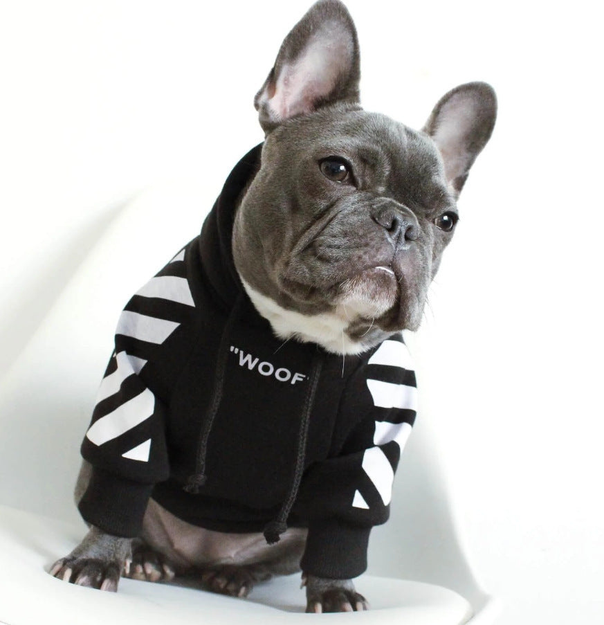 Suéter Deportivo de Rayas para Perros – Estilo Urbano, Cómodo y Divertido