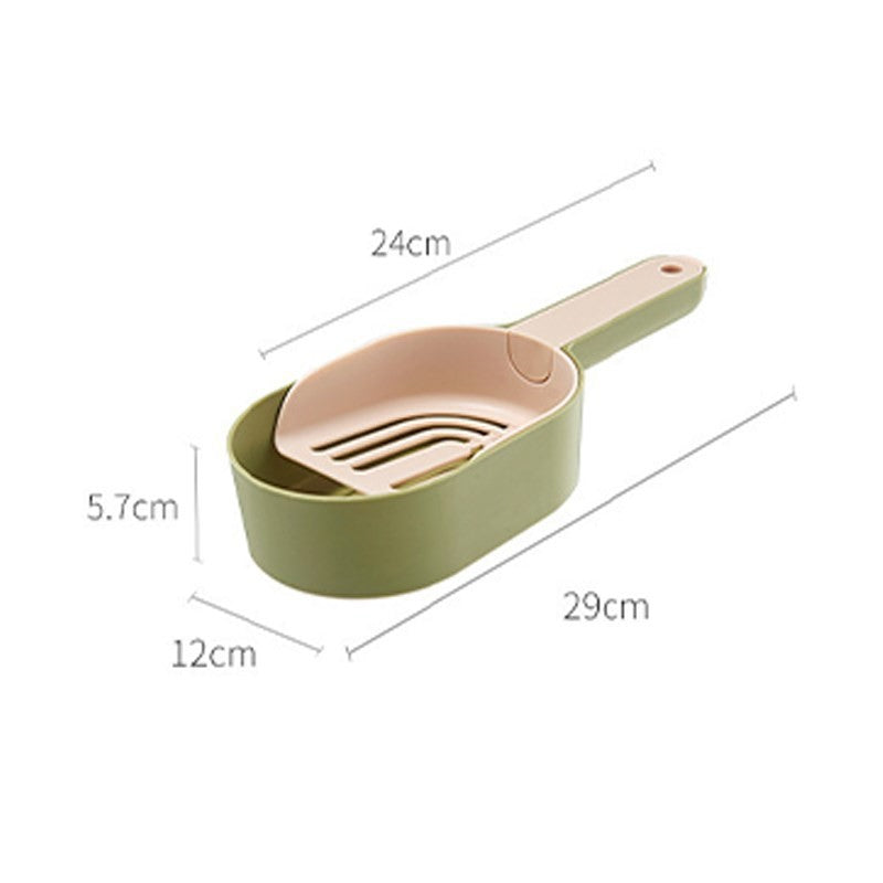 Pala Arenero “AutoClean Scoop” – Ligera, Eficiente y Listo para Usar