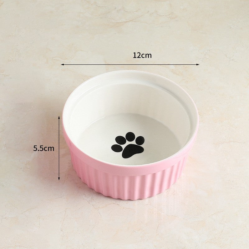 Comedero “Cuello Feliz” Antiestrés – Elevado y Ergonómico para Gatos