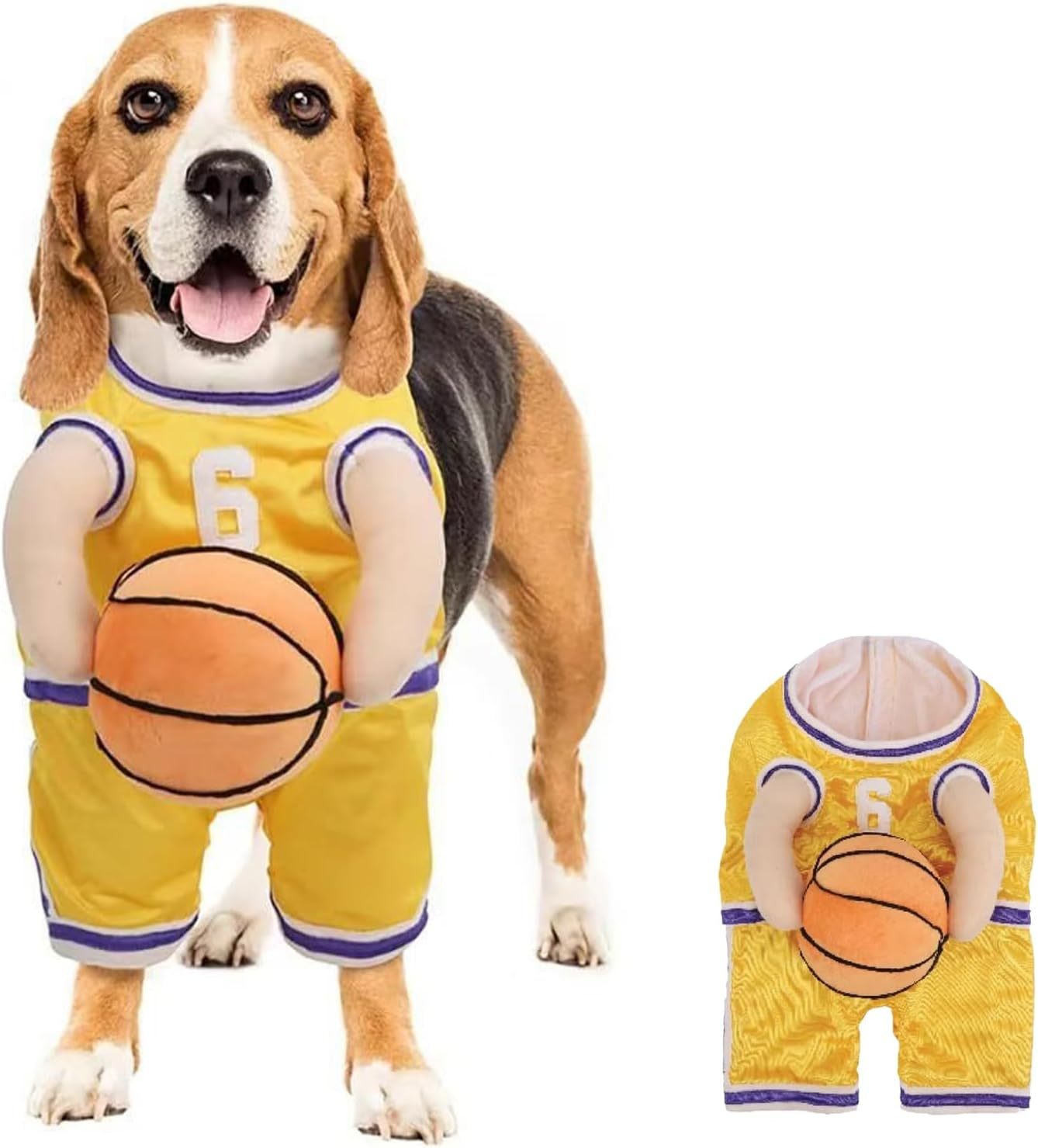 Disfraz de Jugador de Baloncesto para Perros – Divertido, Deportivo
