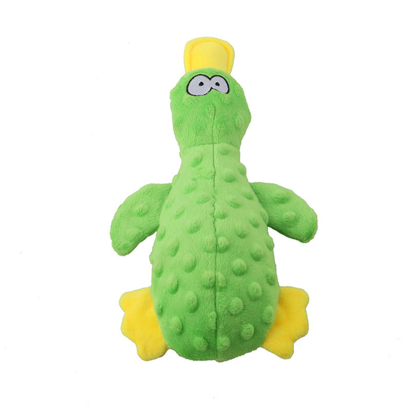 Juguete “Pato Interactivo Resistentes” – Peluche con Sonido, Mordida Reforzada y Estímulo Mental