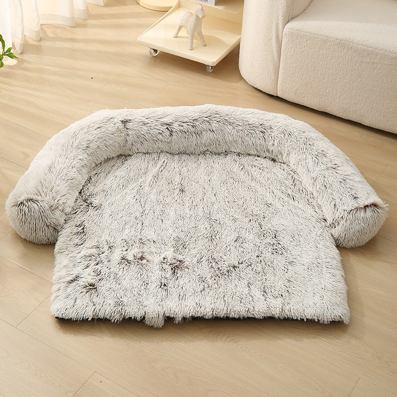 Sofá-Cojín “Plush Winter Sofa” – Cálido, Cómodo y Estético para Perros