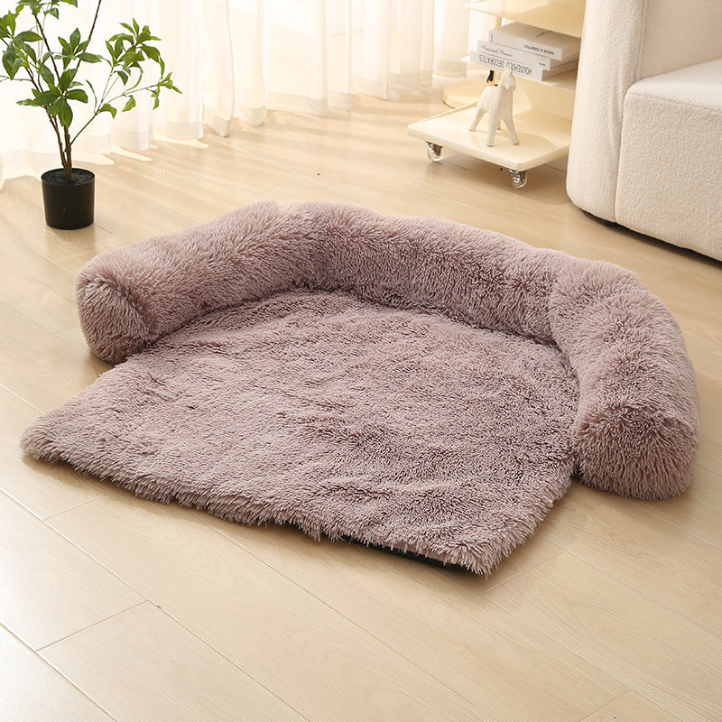 Sofá-Cojín “Plush Winter Sofa” – Cálido, Cómodo y Estético para Perros