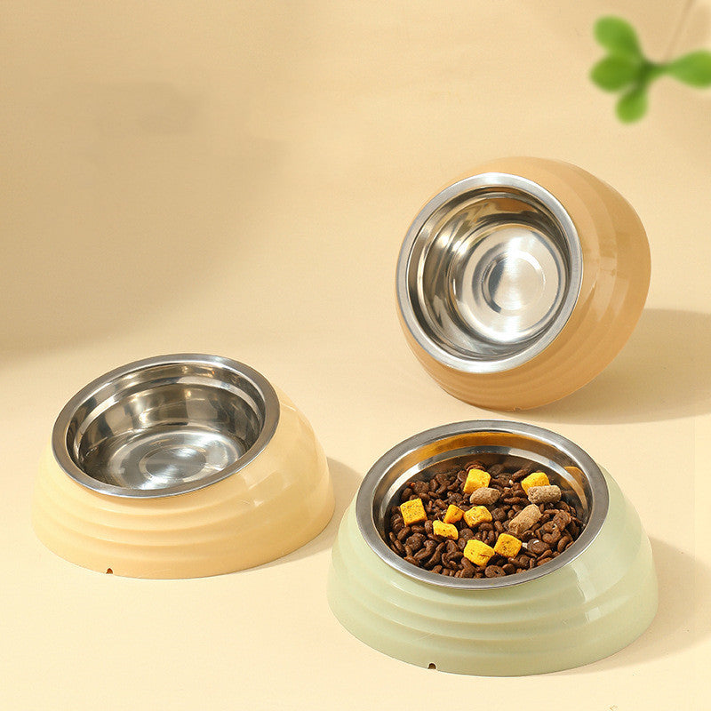 Comedero de Acero Inoxidable “Steel Bowl” – Higiene y Durabilidad para Gatos