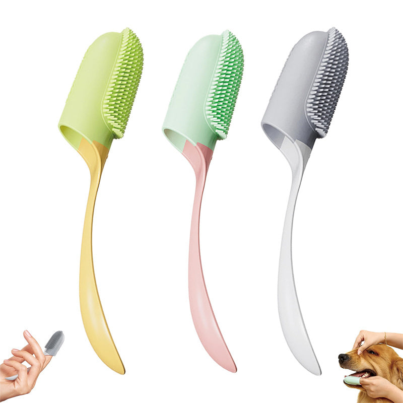 Cepillo Dental de Silicona para Perros  – Tipo Dedal