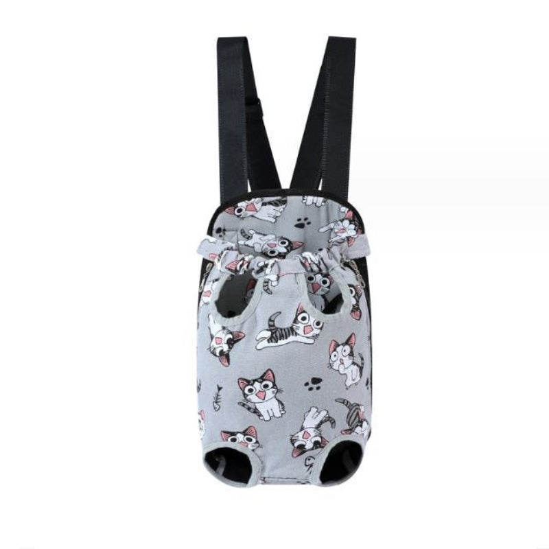 Mochila Portátil para Perros – Cómoda, Ventilada y Segura para Viajes y Paseos