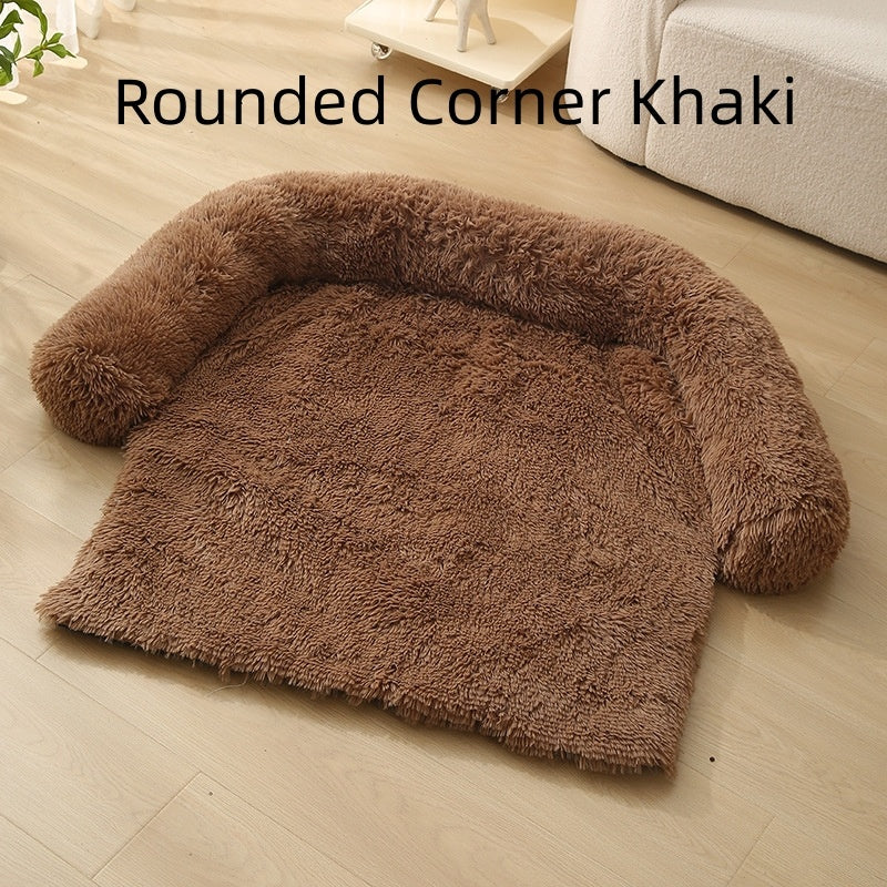 Sofá-Cojín “Plush Winter Sofa” – Cálido, Cómodo y Estético para Perros