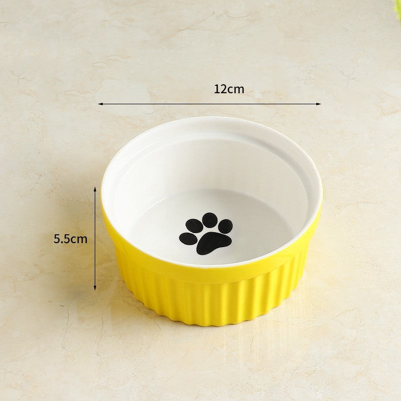 Comedero “Cuello Feliz” Antiestrés – Elevado y Ergonómico para Gatos
