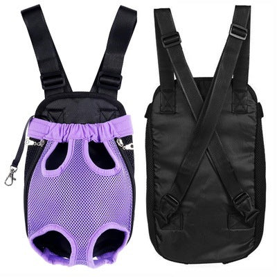 Mochila Portátil para Perros – Cómoda, Ventilada y Segura para Viajes y Paseos