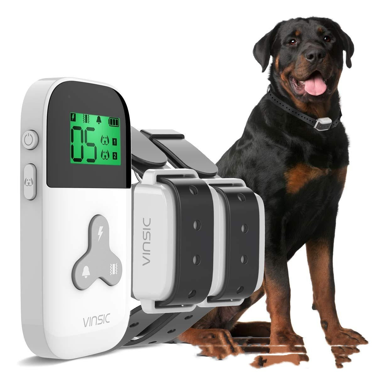 Collar de Entrenamiento para Perros – Estilo y Funcionalidad en Blanco