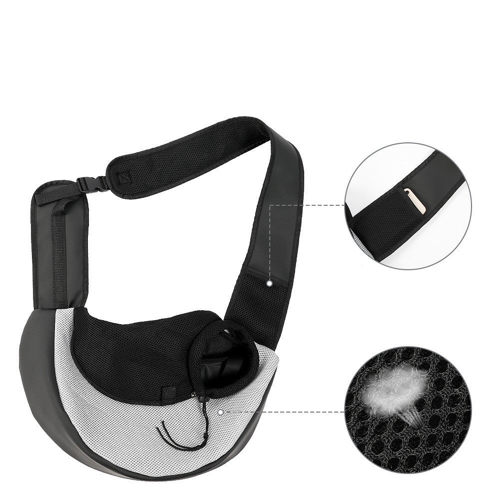 Mochila Portátil para Perros – Ventilada, Ligera y Funcional para Paseos y Viajes
