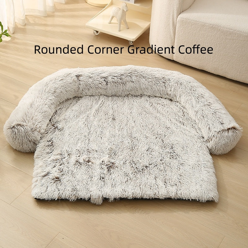 Sofá-Cojín “Plush Winter Sofa” – Cálido, Cómodo y Estético para Perros