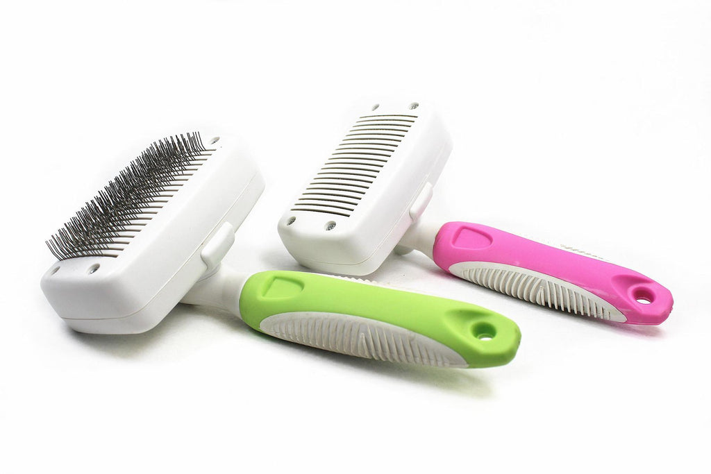Cepillo Deshedding para Perros – Peine de Alambre para Pelo Largo y Corto
