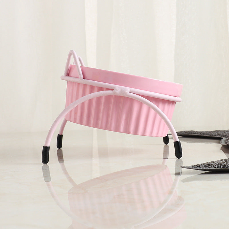 Comedero “Cuello Feliz” Antiestrés – Elevado y Ergonómico para Gatos
