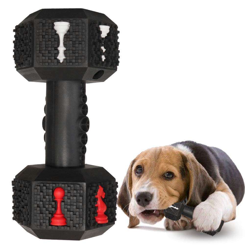 Mordedor "Hueso Indestructible" de Goma y Nylon – Para Masticadores Agresivos