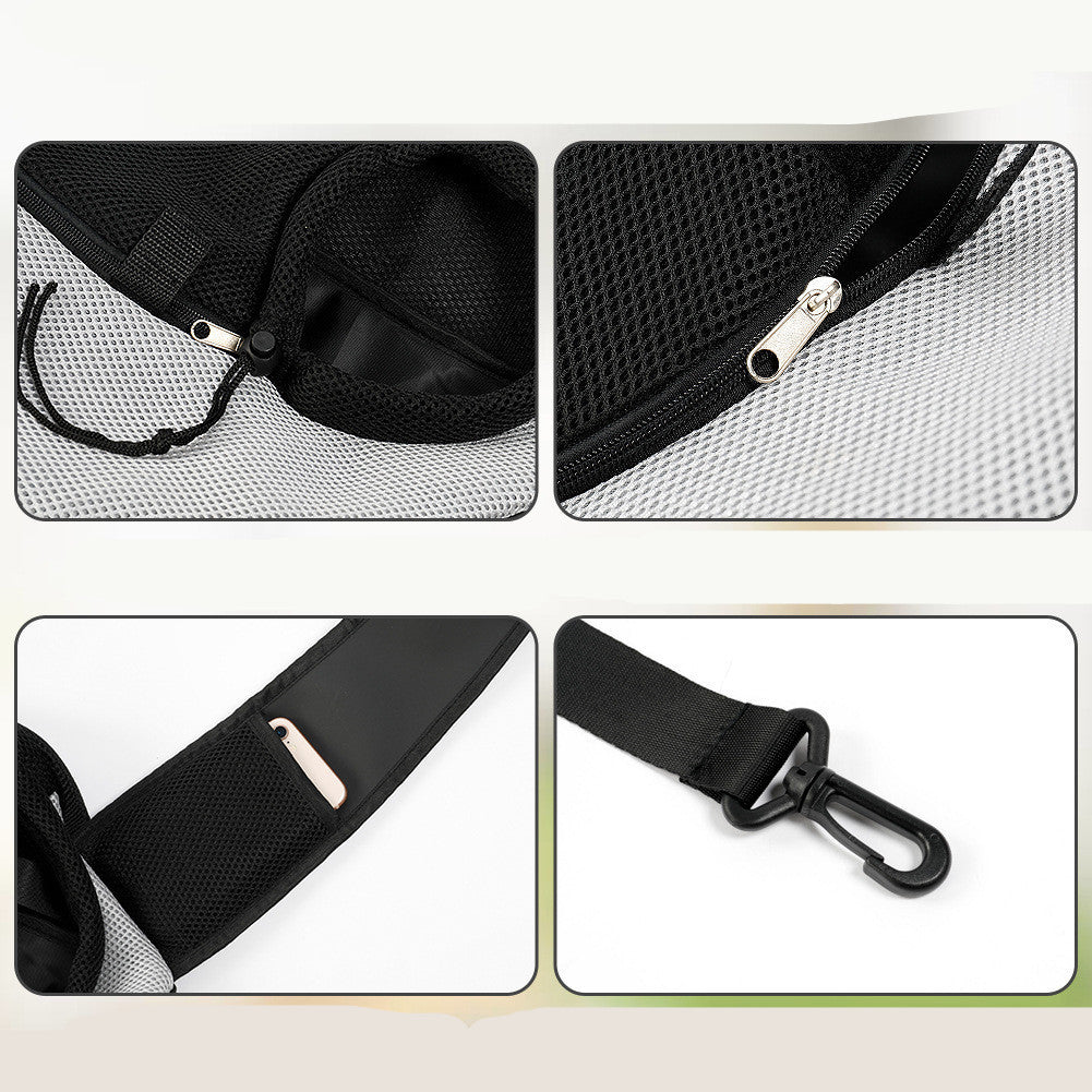 Mochila Portátil para Perros – Ventilada, Ligera y Funcional para Paseos y Viajes