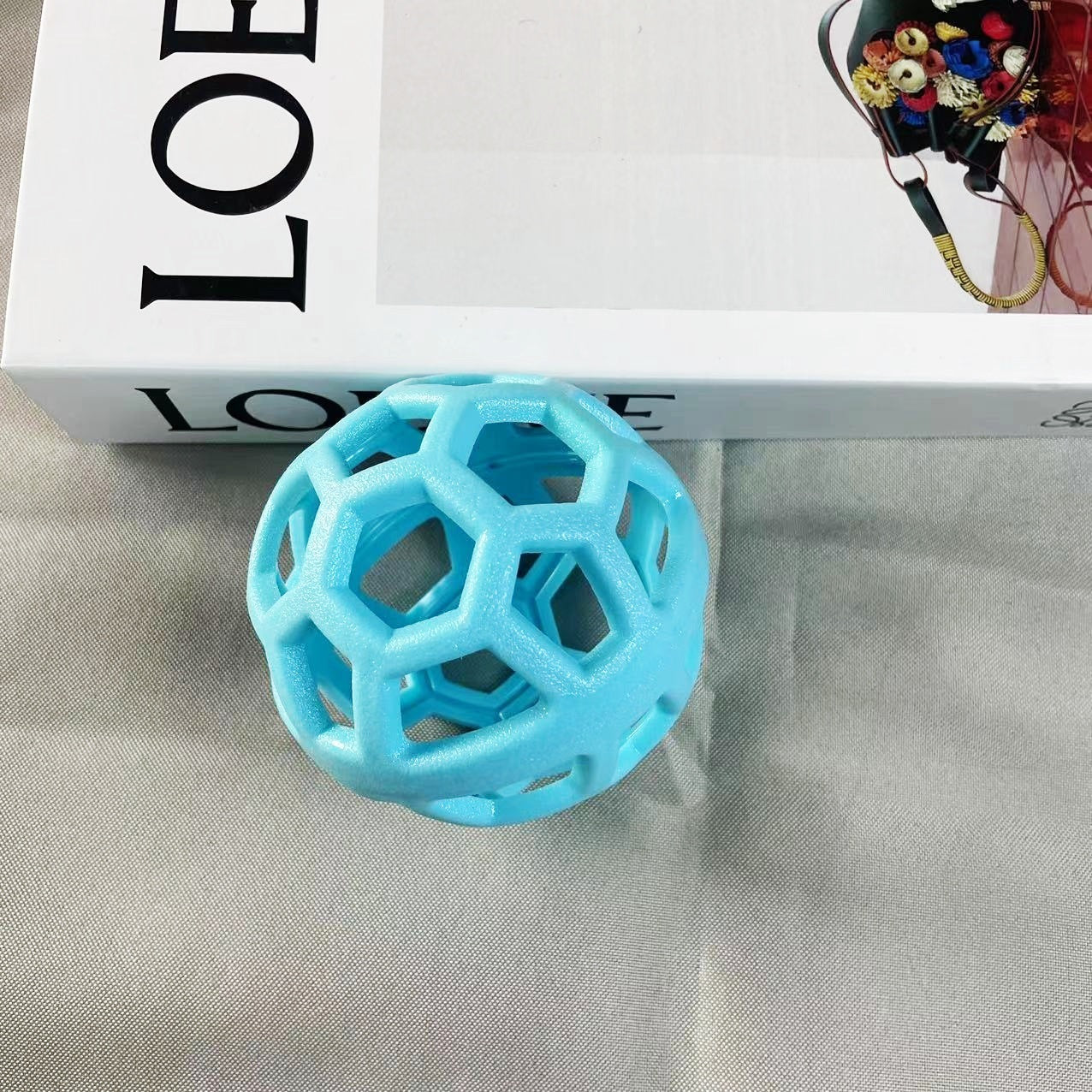 Mordedor “Pelota Dental TPR” – Interactivo y Didáctico para Perros de Todos los Tamaños