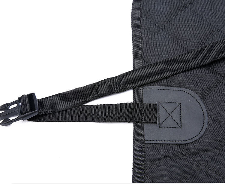 Funda de Asiento de Coche para Perros – Impermeable, con Ventana de Malla y Bolsillos de Almacenaje