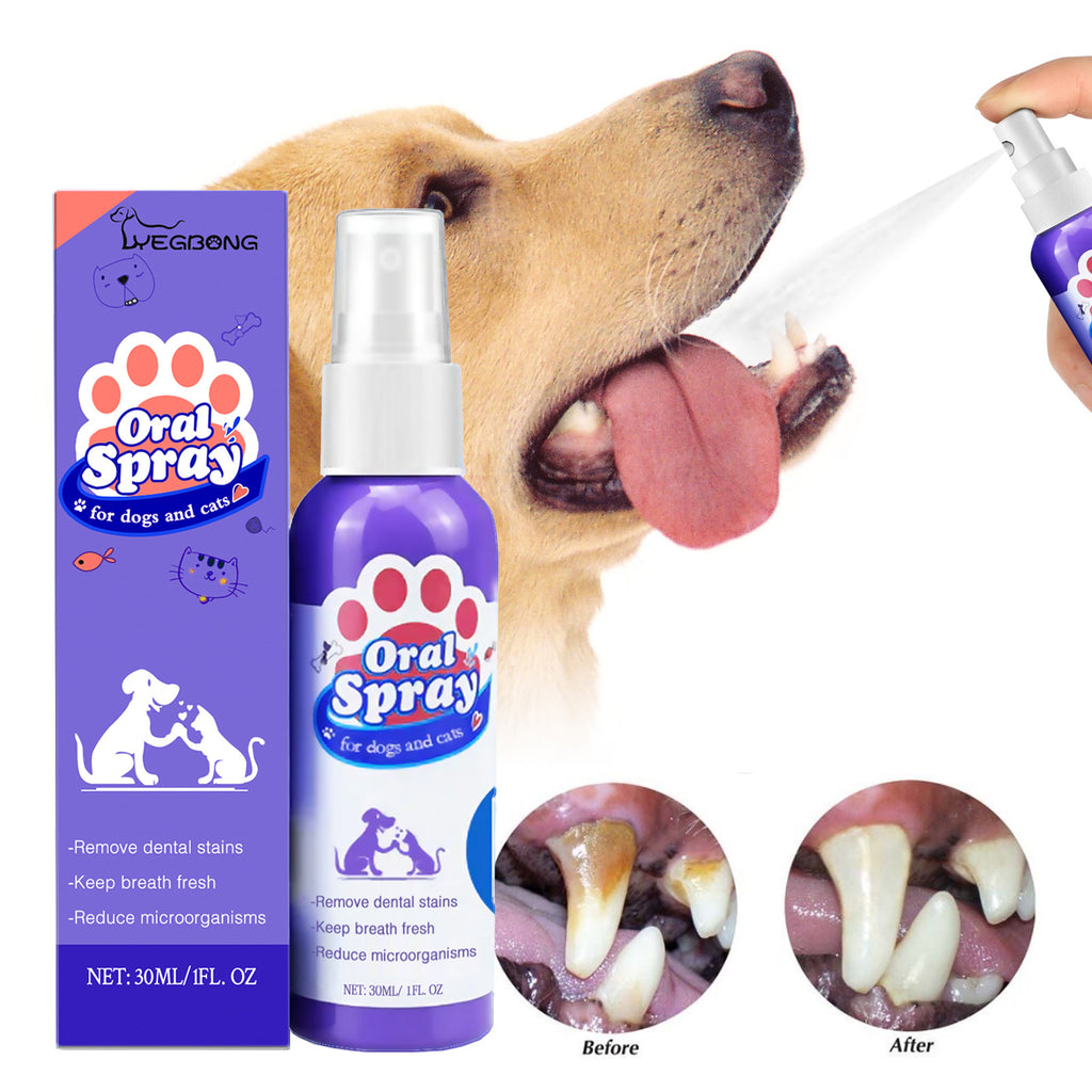 Spray Bucal para Perros – Limpieza Dental Sin Cepillado