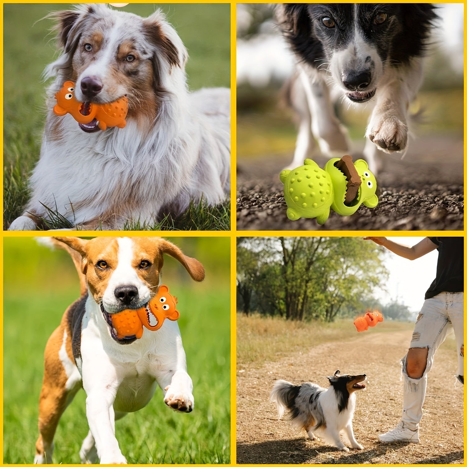 Juguete Mordedor de Goma “Mono” – Interactivo, Resistente y Higiene Dental para Perros